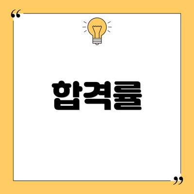 합격률