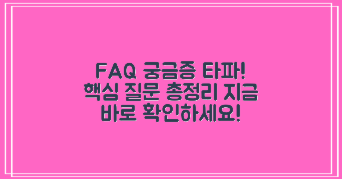 자주 묻는 질문