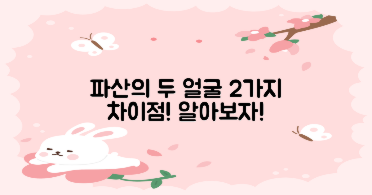 2가지 파산과의 차이